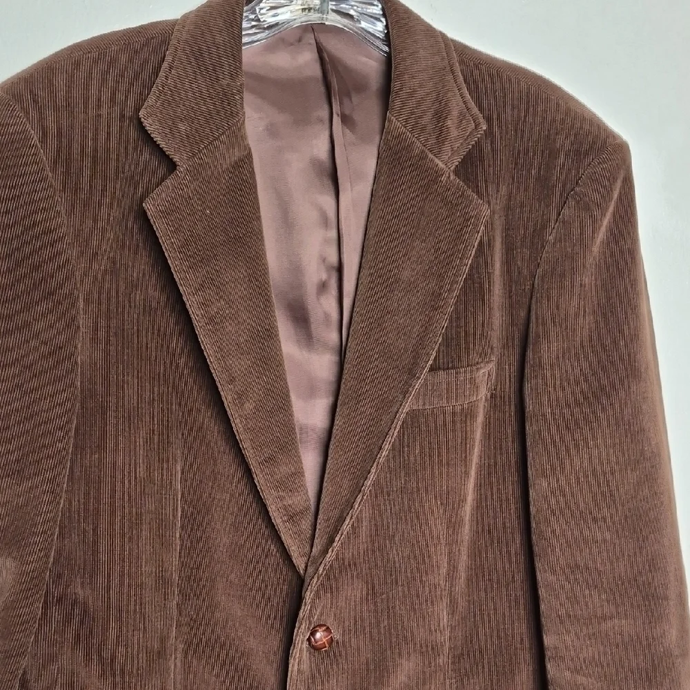 Brown Corduroy Sportcoat Blazer - Classic Men's Tailored Jacket
